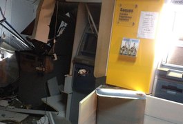Quadrilha explode caixas eletrônicos do Banco do Brasil de Traipu