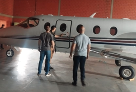 Aeronave de R$ 11 milhões é apreendida em desdobramento de operação contra fraude fiscal