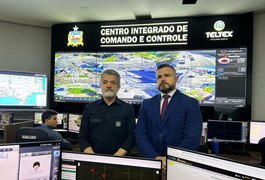 Vereador Thiago Prado visita SSP e destaca investimento do Estado em videomonitoramento