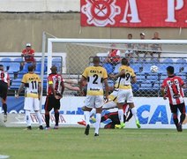 Em casa, CRB perde para o Criciúma e segue em 13º na Série B