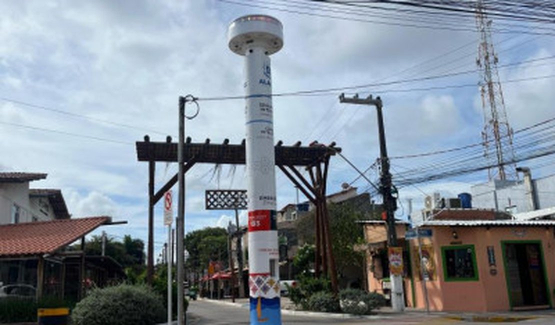 SSP instala totem com botão de emergência no Francês e amplia serviço em Maceió