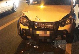 idoso embriagado é preso após provocar um engavetamento em Maceió