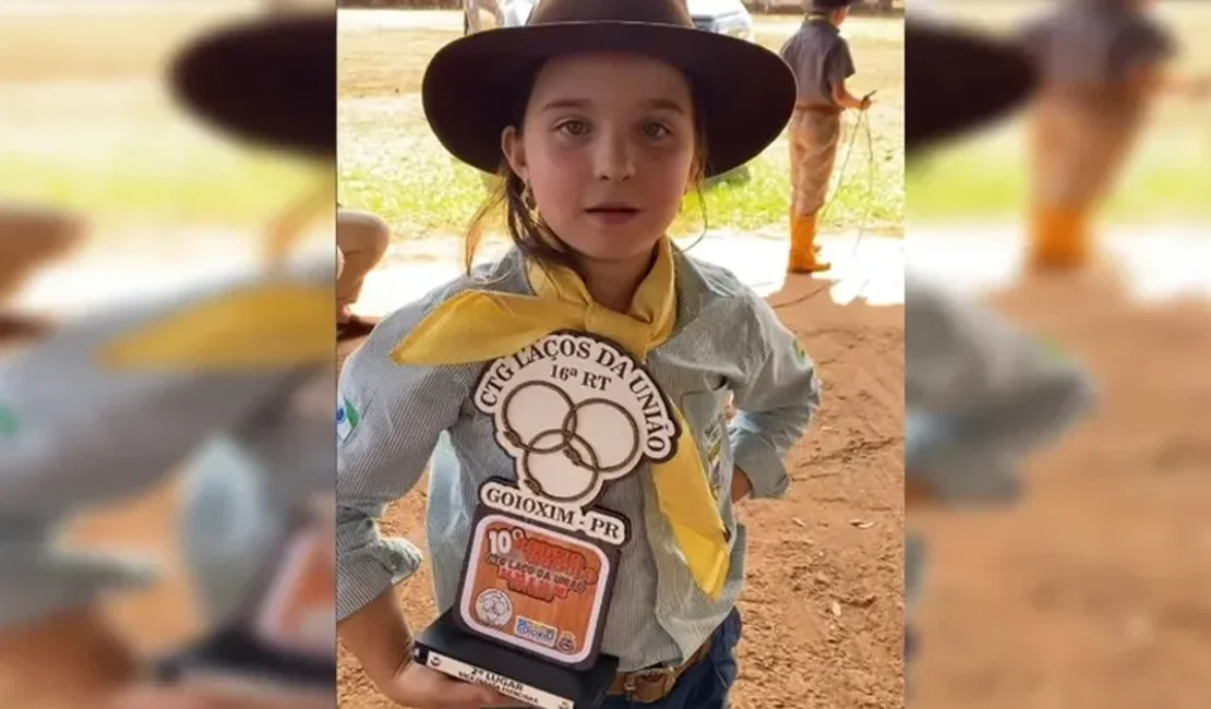 Menina de apenas 9 anos morre após cair de cavalo