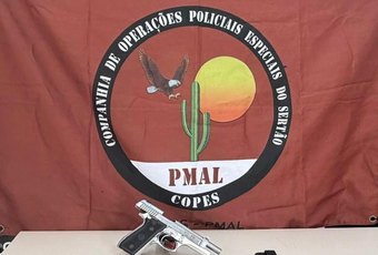 PM prende homem por posse irregular de arma de fogo em Maribondo