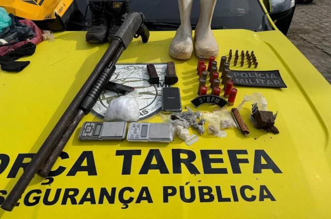 Polícia Militar apreende 21 armas de fogo em uma semana