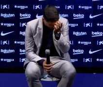 Suárez explica saída e chora em adeus ao Barcelona: 'Sonho que virou realidade'