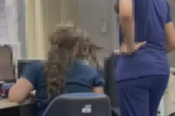 Profissionais da saúde são flagradas fazendo 'babyliss' no cabelo durante horário de trabalho no DF