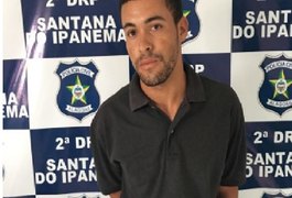 PC alagoana prende jovem que assassinou ex-namorada em Pernambuco