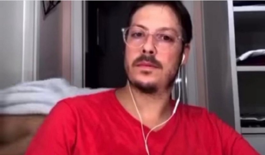 Vídeo. Esposa de Fábio Porchat aparece nua durante live do humorista com Boulos