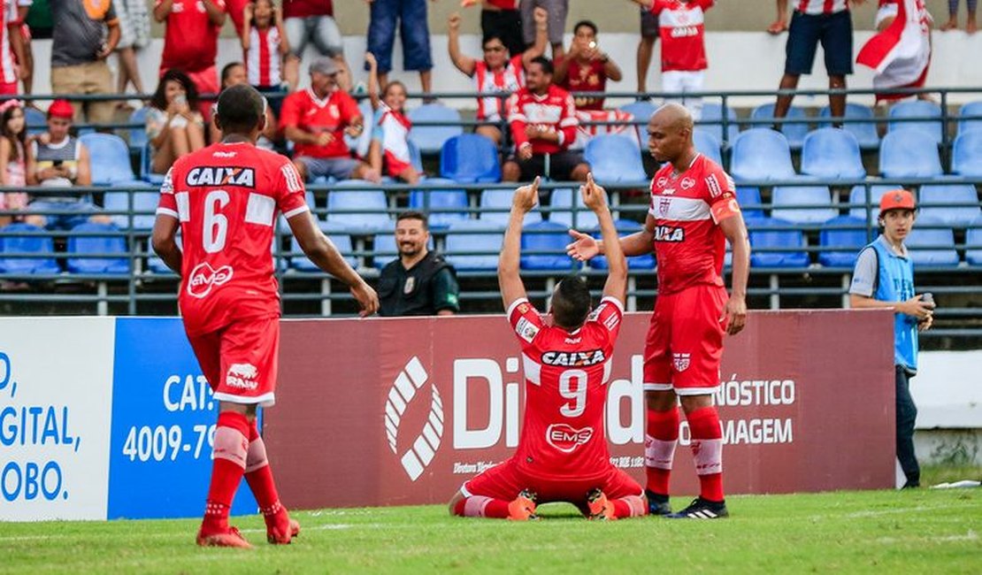 CRB bate o Coruripe por 2 x 0 no Estádio Rei Pelé