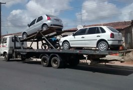 BPtran apreende 11 veículos durante operação na parte alta da Capital