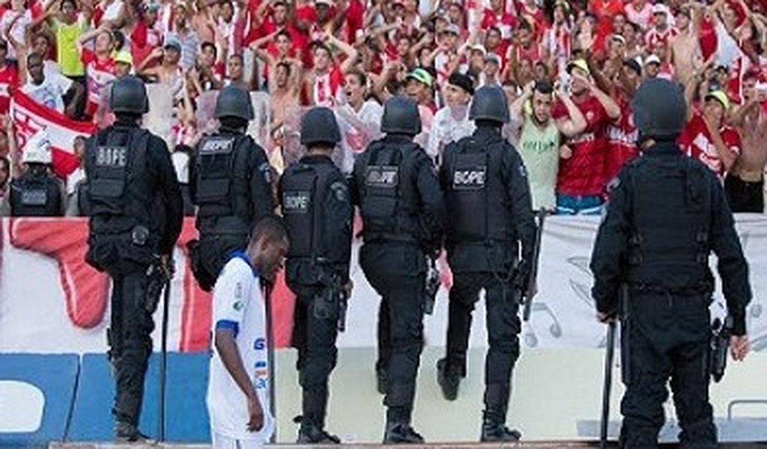 Jogo entre CRB e Atlético/GO terá segurança reforçada