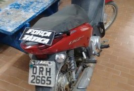 Força Tática recupera motoneta roubada no bairro Canafístula em Arapiraca