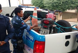 Guarda Municipal de Traipu flagra menor com moto clonada