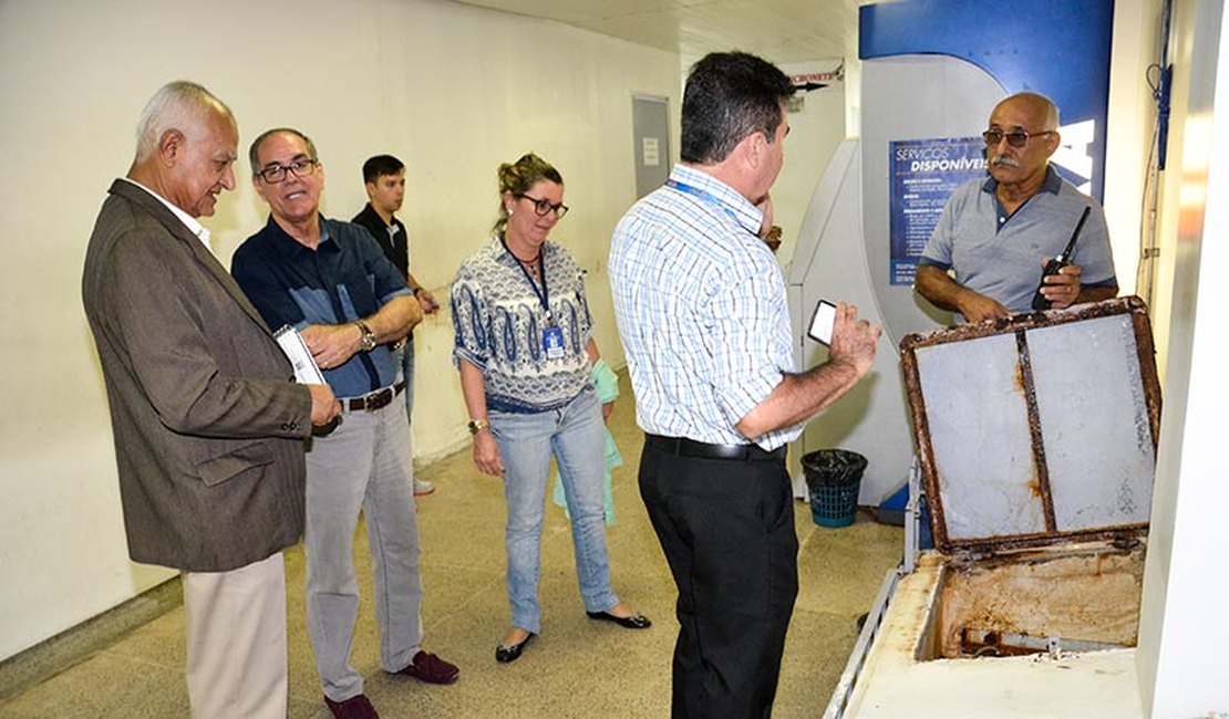 TCE realiza inspeção e constata várias irregularidades no Hospital Geral do Estado