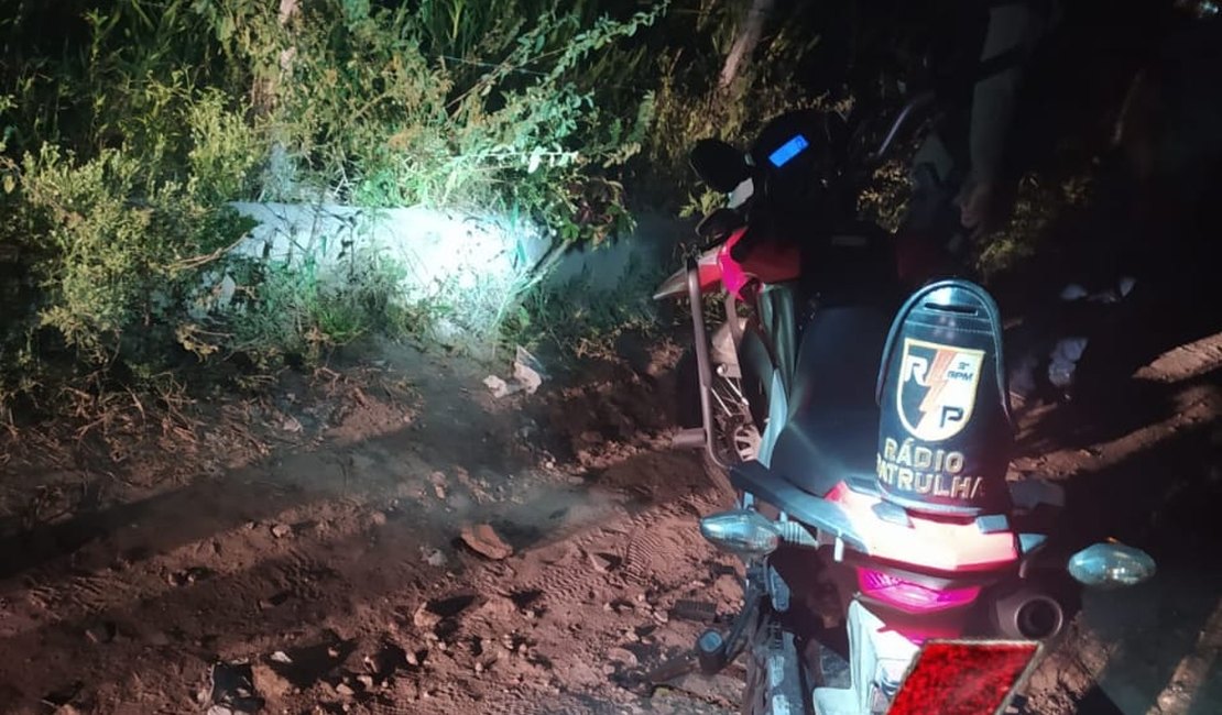 Moto roubada é rastreada e rapidamente recuperada pela PM, em Arapiraca