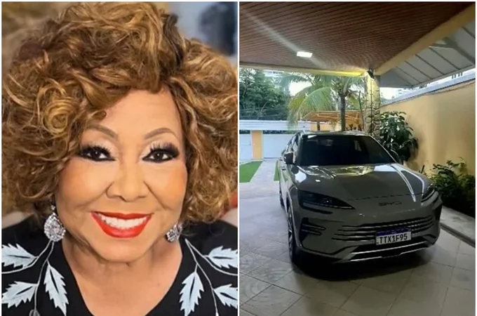 Carro da cantora Alcione é roubado na Zona Norte do Rio de Janeiro