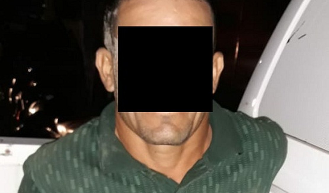 Ação integrada prende homem armado em espetinho de Girau do Ponciano