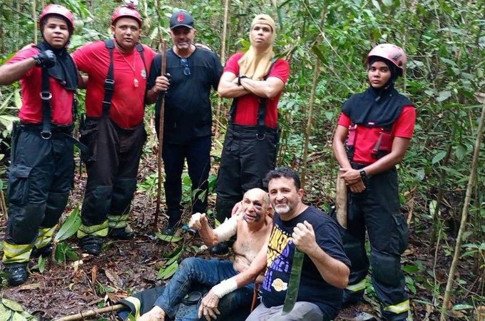 Piloto é resgatado um dia após avião cair em área de mata fechada no Pará