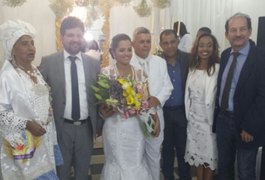 Primeiro casamento civil em terreiro de candomblé é realizado em Alagoas