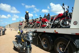 PRF-AL autua mais de 500 condutores e recolhe 60 veículos na BR-316, em Alagoas