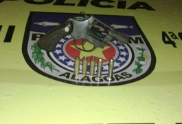 Militares da CISP de Cajueiro prendem indivíduo por Porte Ilegal de Arma de Fogo