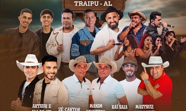 Cavalgada dos Pais 2026: Maninho Vaqueiro e Raí Saia Rodada substituem Zé Vaqueiro; evento acontece neste domingo em Traipu