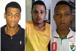 Operação da SSP prende três suspeitos no interior de Alagoas