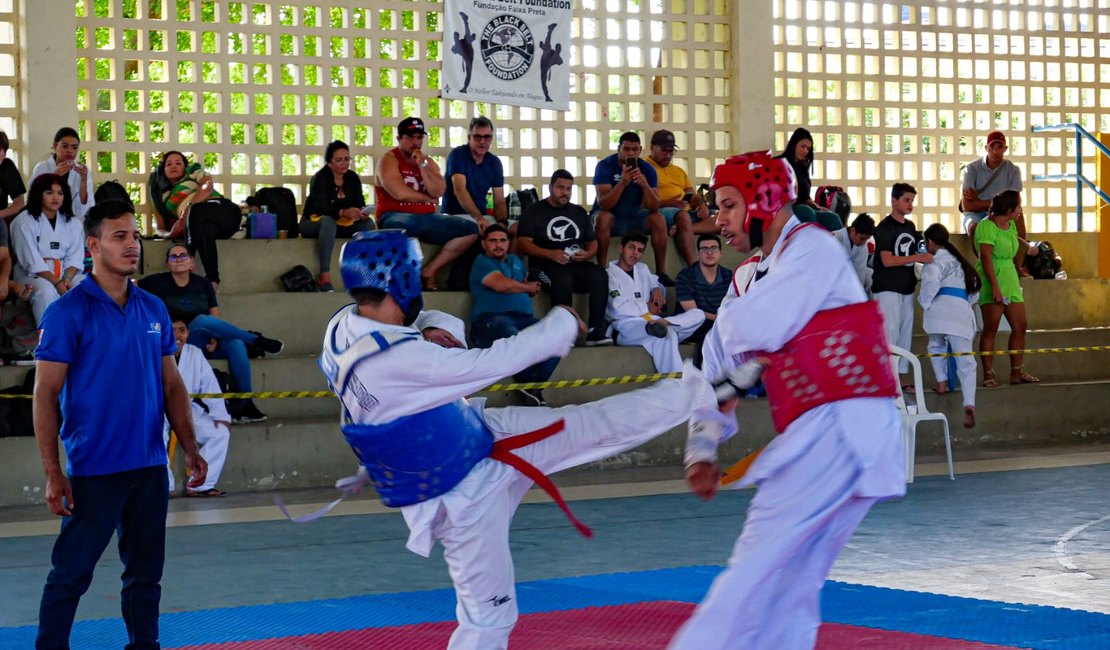 Equipe Keumgang BBF faz bonito e leva 9 medalhas para Arapiraca no Alagoano de Taekwondo