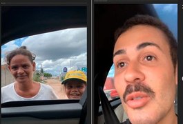 Carlinhos Maia doa 25 mil reais para seguidora na rua em Alagoas
