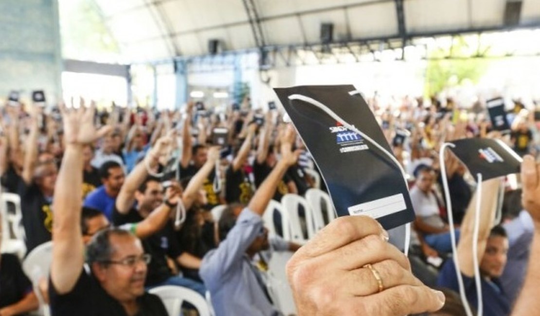 Policiais civis de Alagoas realizam manifestação em Maceió nesta quinta (27)