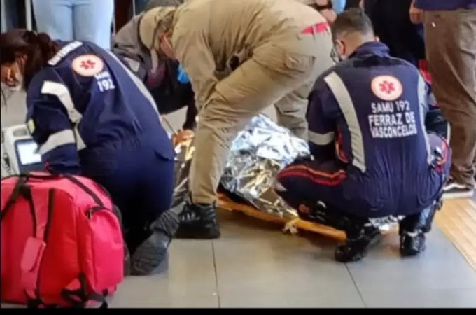 Homem morre após mal súbito em escada rolante de estação de trem em SP