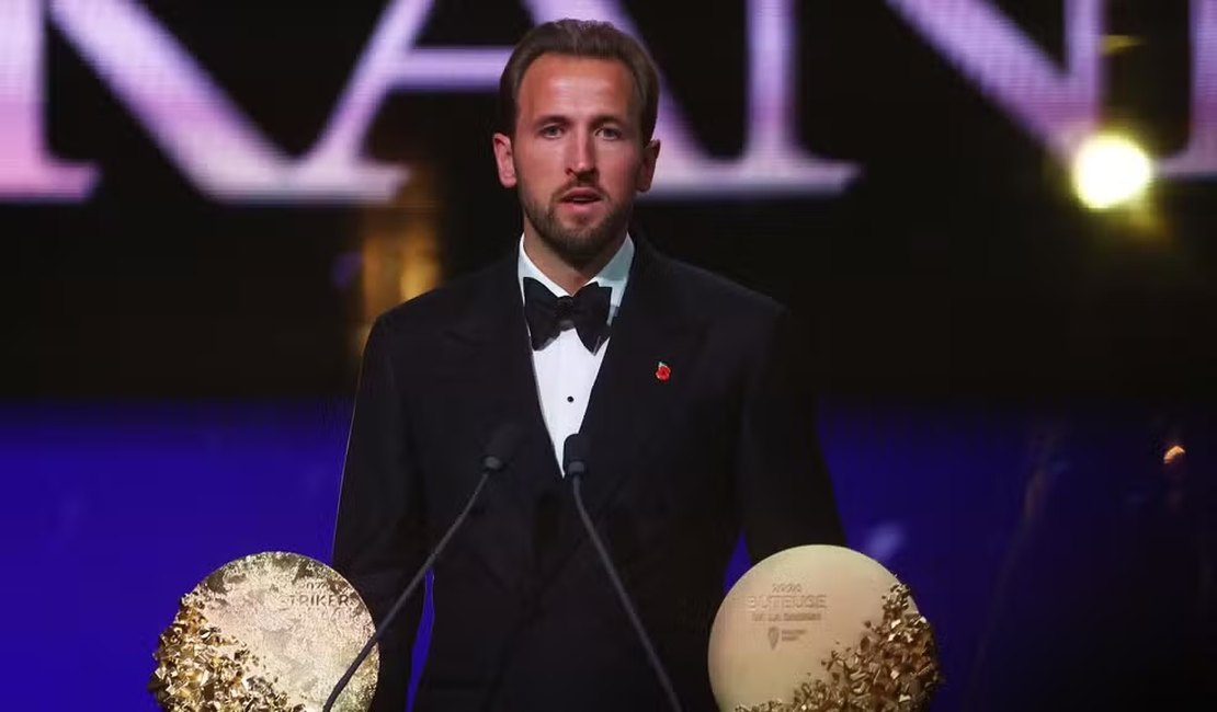 Harry Kane é eleito o melhor jogador do mundo