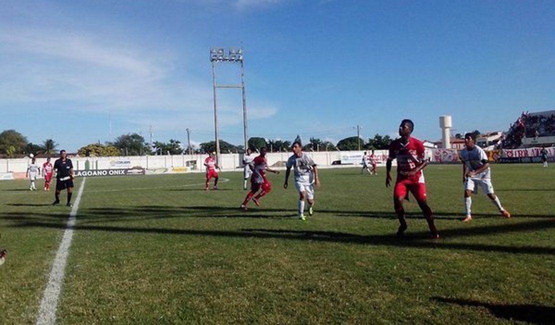 Em Jogo Equilibrado CRB e Coruripe ficam no 1 a 1