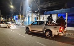 Simulação de operação de enfrentamento a assalto a bancos em Arapiraca