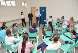 Secretário da Saúde visita HEA e reafirma diálogo e transparência com servidores
