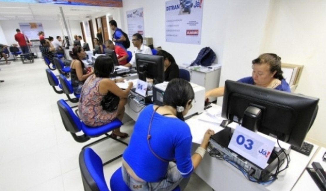 Serviços do Detran em Alagoas estão suspensos nas Centrais Já!