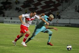 CRB perde para o Santa Cruz nos pênaltis e é eliminado da Copa do Nordeste