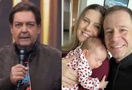 Faustão manda recado para Tiago Leifert e Daiana Garbin: 'Que a Lua vire esse jogo'