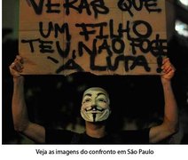 Hackers do Anonymous prometem ataques em apoio aos protestos de SP