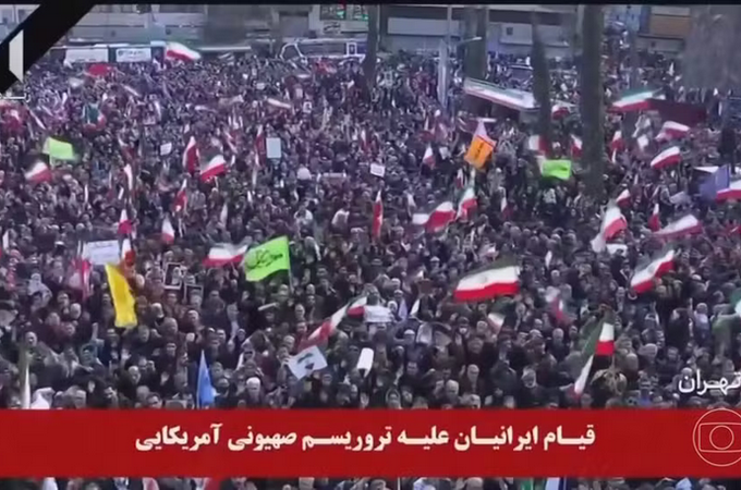 Mortes em protestos no Irã chegam a 5.000, diz agência; líder supremo volta a culpar Trump por mortes