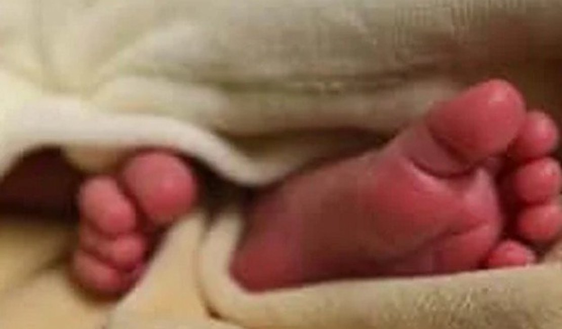 Bebê prematuro que foi encontrado em caixa de sapatos morre em hospital de Arapiraca