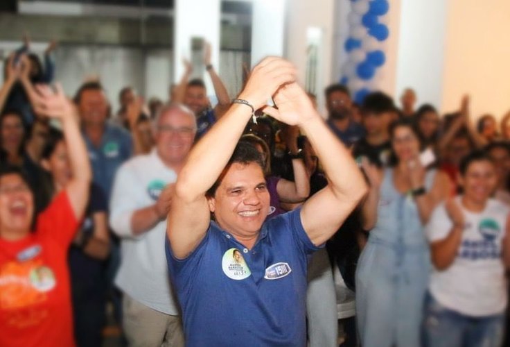 Ricardo Nezinho comemora e agradece votação nas urnas