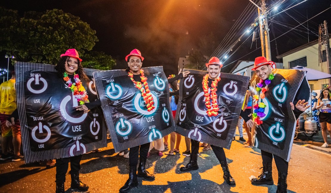 Saúde leva prevenção aos maceioenses no segundo final de semana de prévias carnavalescas