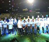 Em noite de festa, alvinegro apresenta o elenco para a temporada de 2016