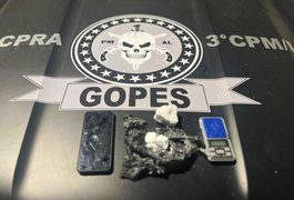Polícia Militar apreende 1,2 Kg de drogas após abordagens no interior de Alagoas