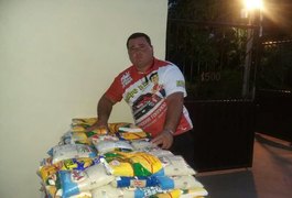 Lar São Domingos recebe doação de alimentos da Associação de Som Automotivo de Arapiraca