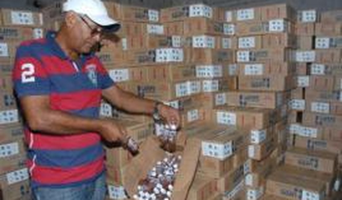 Sesau distribui mais 750 mil frascos de hipoclorito para municípios em epidemia de diarreia