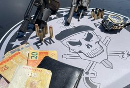 Após roubo em Arapiraca e intensa perseguição, criminosos são presos em povoado de Jaramataia