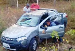 Jovem envolvido em capotamento em Delmiro foi morto a tiros antes do acidente